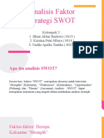 Analisis Faktor Strategi SWOT-1