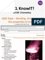 AQA Chemistry Bonding Structure and The Properties of Matter KnowIT GCSE1