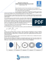 Lista 02 - Lei de Gauss