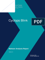 Cyclops Blink Malware Analysis Report