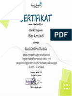 Sertifikat LMPN2021-256