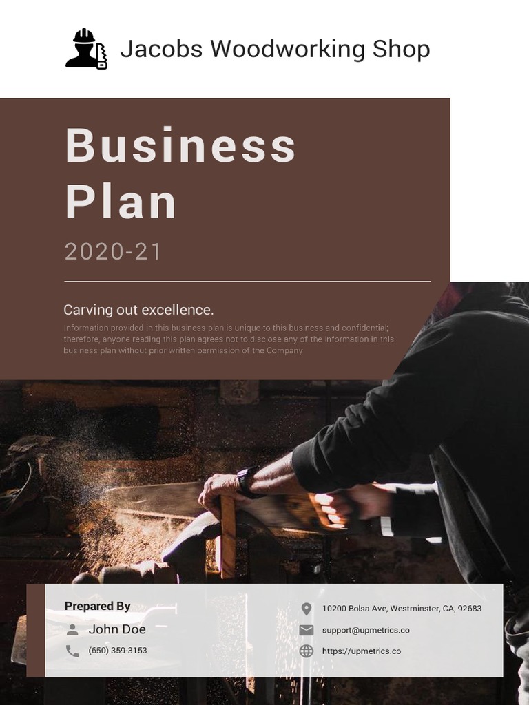 Woodworking Business Plan Example PDF Gross Margin Value Added Tax