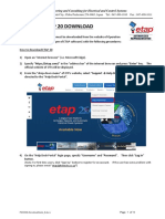 Etap 20 Download: Engineering and Consulting For Electrical and Control Systems