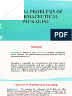 Unit XI-Spacial Problems of Pharmaceutical Packaging