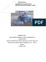 Proposal Hand Traktor DPR RI