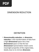 Dimension Reduction