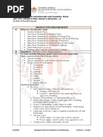 Manipal School of Architecture and Planning, Mahe Arc 2101: Architectural Design & Detailing - Iii B. Arch: II Year/III Semester