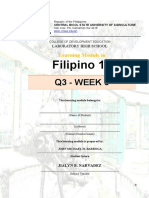 Filipino 10 - Q3 Week 5