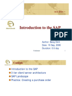 GCS-S101-1 - Introduction To The SAP