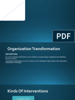 HRD PPT Organisation Transformation 1