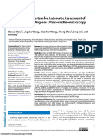 A Deep Learning System For Automatic Assessment of Anterior Chamber Angle in Ultrasound Biomicroscopy Images