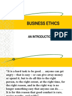 Business Ethics