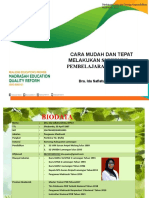 Cara Mudah Dan Tepat Supervisi Pembelajaran