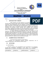 Mapeh - Music: Department of Education
