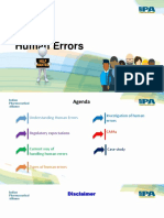 Human Error Investigation