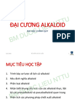 Đại Cương Alkaloid