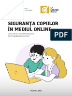 Ghid SIGURAN A COPIILOR N MEDIUL ONLINE Primare Web