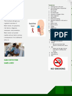 Neck Cancer Brochure English