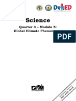Science: Quarter 3 - Module 5: Global Climate Phenomenon
