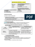 Synthèse Sur LA FORMATION DES CONTRATS