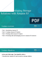 Lecture - Developing Storage Solutions With Amazon S3