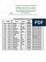 Jadwal Supervisi