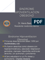 Sindrome Hipoventilacion Obesidad