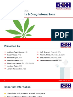 Medical Cannabis Adverse Effects and Drug Interactions - 0