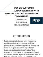 A Study On Customer Satisfaction On Jewellery With Reference To Lalitha Jewelery, Coimbatore