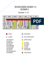 Kalender Akademik Sec-3 Semester 2 21-22