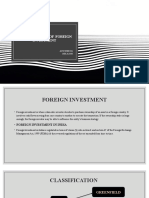Classification of Foreign Investment (18bla1060)