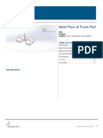 Mold Flow Result in Solid Works