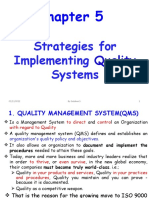 Implementing Quality Systems Strategies
