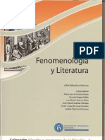 Fenomenología y Literatura