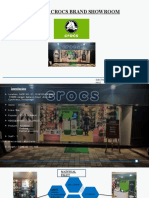 Case study of Crocs brand showroom design
