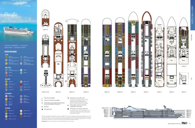 encounter cruise ship deck plan