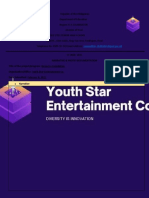 Narrative Report Youth Star Entertainment