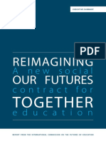 Reimagining Our Futures Together - A New Social Contract For Education (Executive Summary)