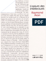 Aron L'opium Des Intellectuels