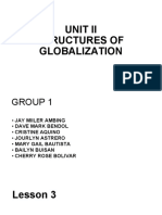 UNIT 2 Structure of Globalization - Module Contemporary World