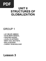 UNIT 2 Structure of Globalization - Module Contemporary World