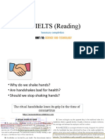 Pre-IELTS (Reading) - Summary Completion