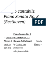 Adagio Cantabile, Piano Sonata No. 8 (Beethoven) - Wikisource