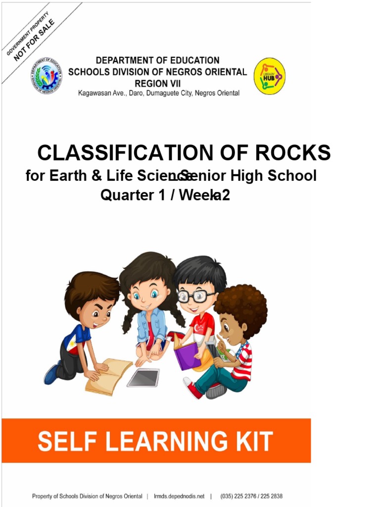Earth and Life Science q1 WK 2.a For Student 1 | PDF | Rock (Geology ...