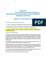 7 - NOTE CNSA Caractéristiques Installations Matérielles Exigées Pour Les Véhicules TSArrêté 4 Mai12 Déc