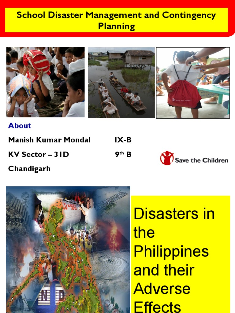 School Disaster Management Plan Guide | PDF | Emergency Management ...