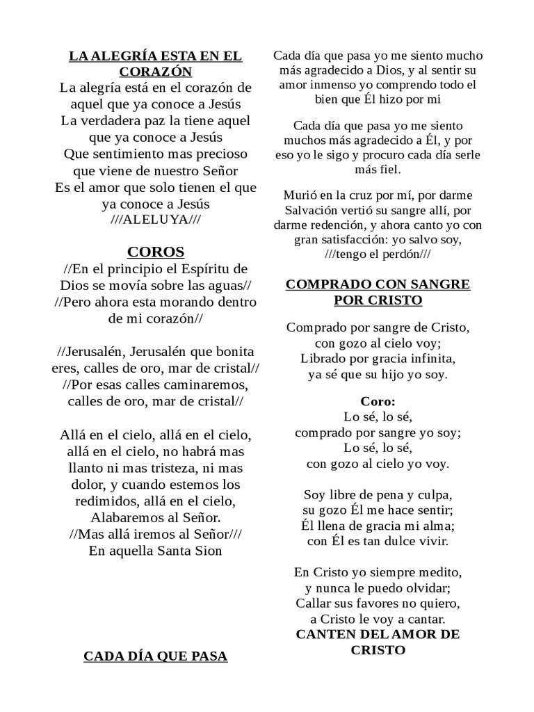 Señor Tu Me Llamas Letra Pdf Cristo Título Amor