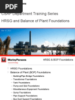 CSAP Department Training Series - HRSG and Balance of Plant Foundations-R0