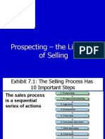 Prospecting Lifeblood Selling