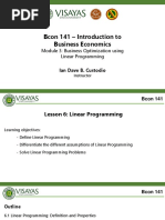 01 Bcon141 Mod3 Lesson6 LinearProgramming